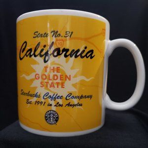 COPY - 1999 State Mug California, The Golden State Starbucks 20oz